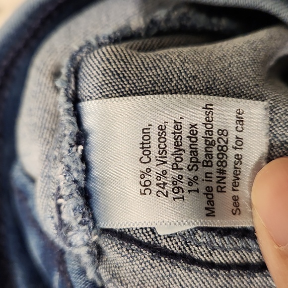 Nine West Women's Super Skinny Pull On Jeans (Size 8) - Picture 8 of 9